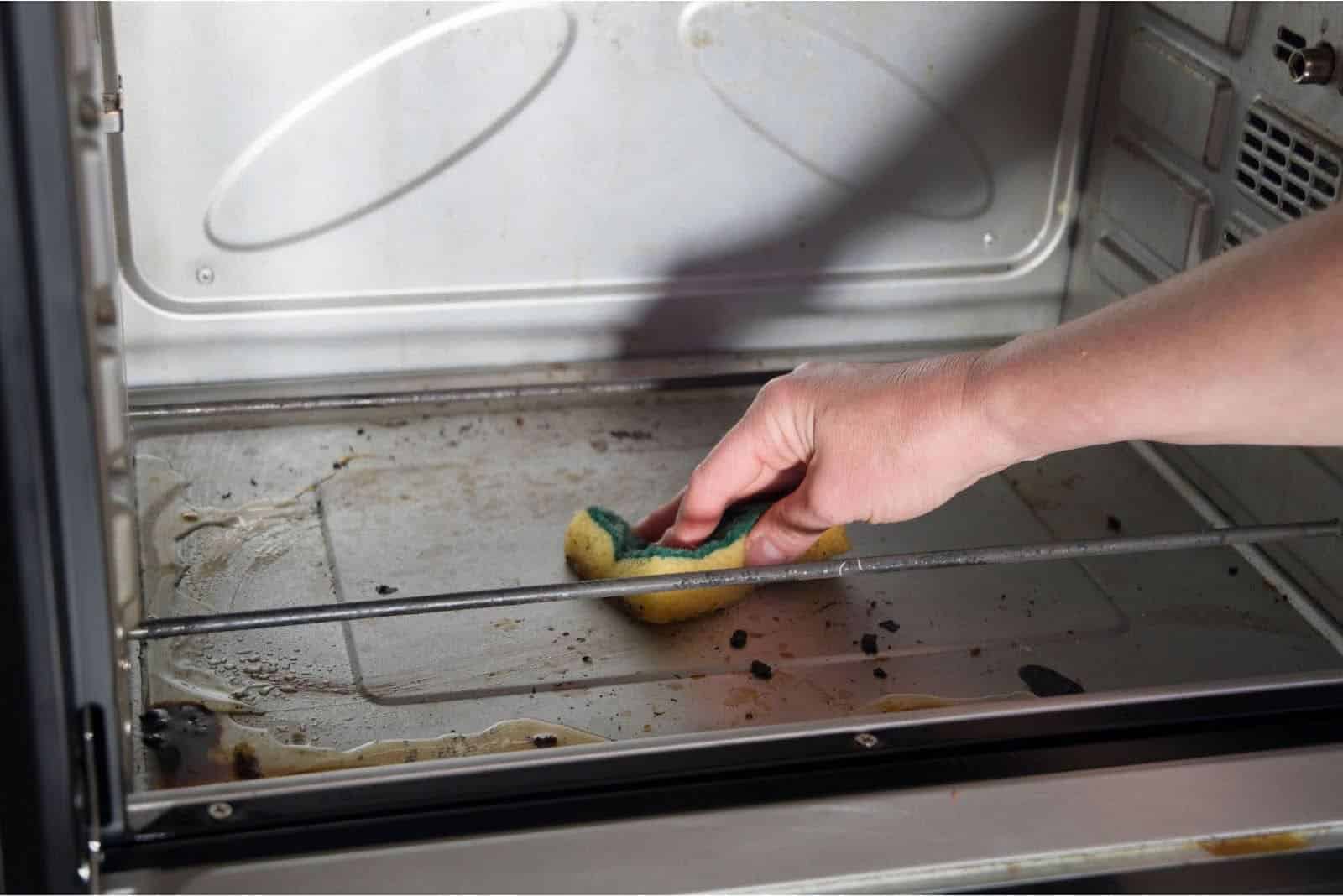 Cleaning Debris Around the Heating Element