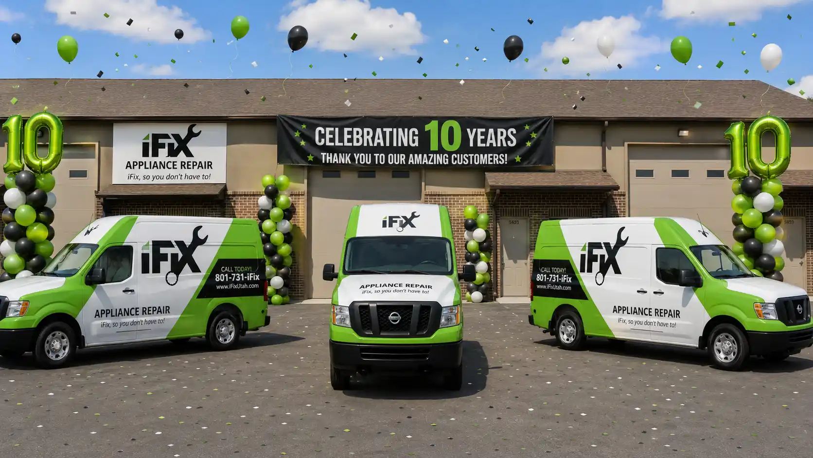 iFiX Appliance Repair — 10 year anniversary