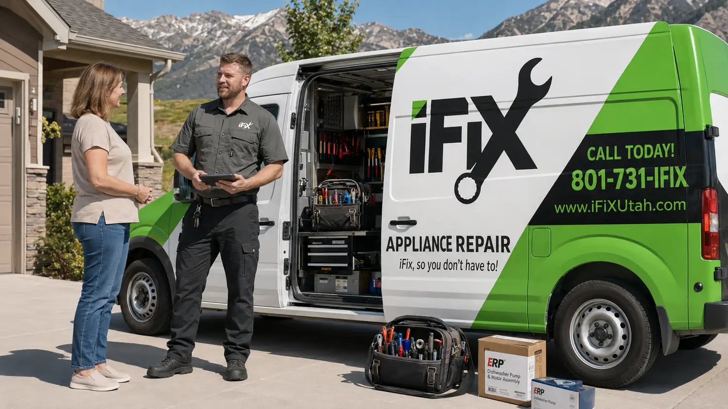 Appliance repair in Wellsville, Utah